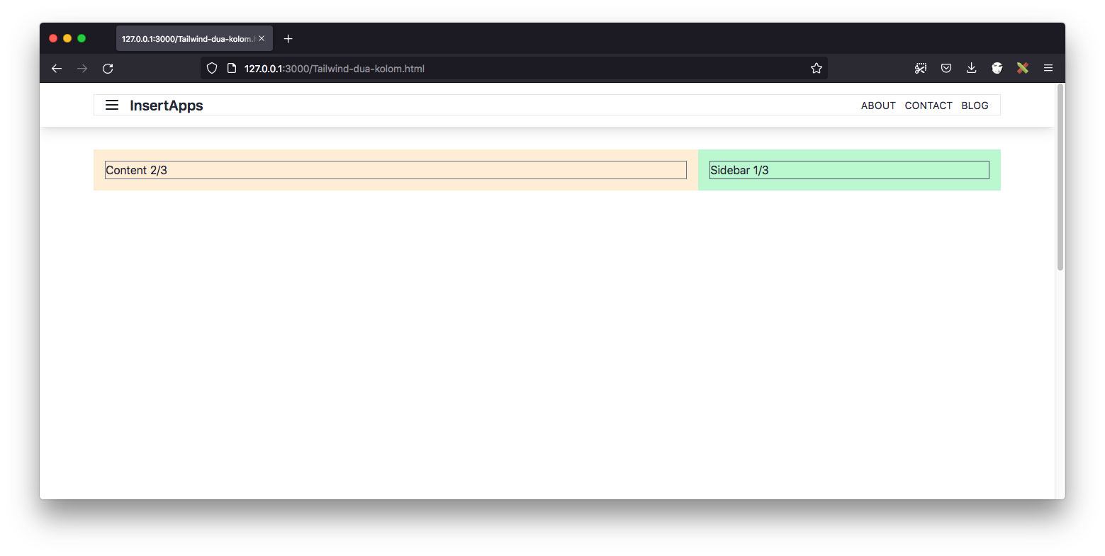 Tailwindcss template preview 3 desktop.