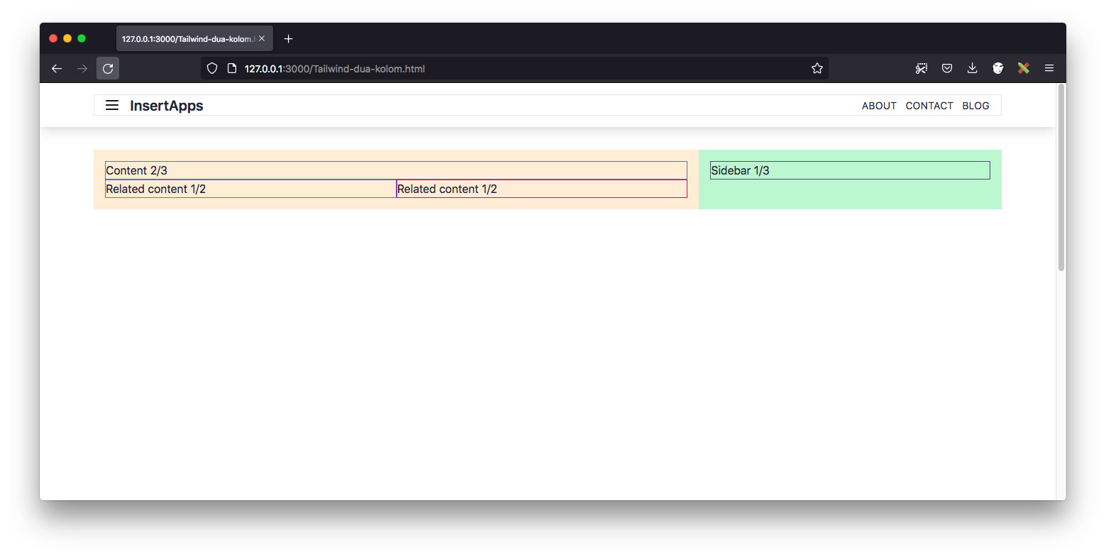Tailwindcss template preview 4 desktop.